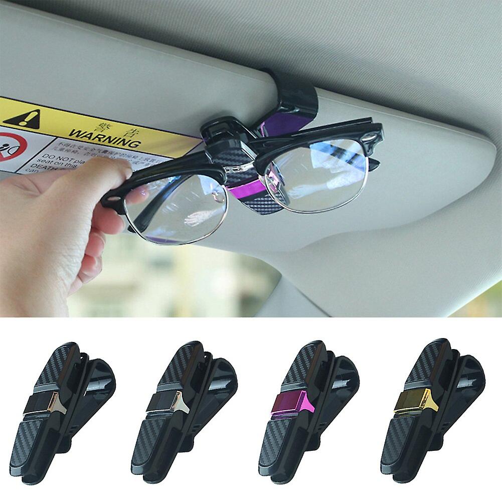 Estuche para gafas de coche, parasol para coche, soporte para gafas, clip para gafas de sol, tarjetero, accesorios para gafas, accesorios para coche, interior