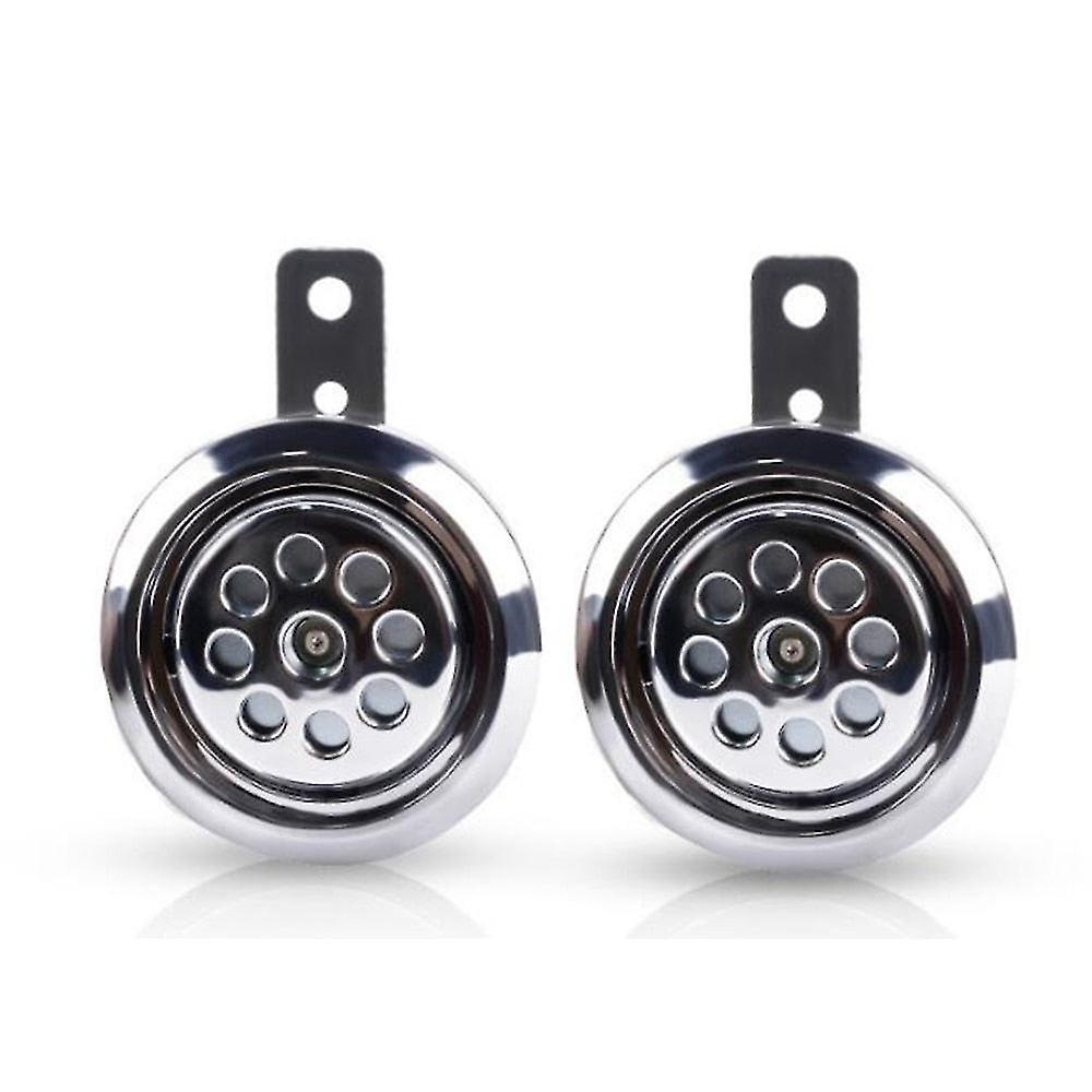 P 12v 105db Sykli vähemmän terästä 8 pyöreä - reikätyyppinen torvi pyöräpyöräautolle