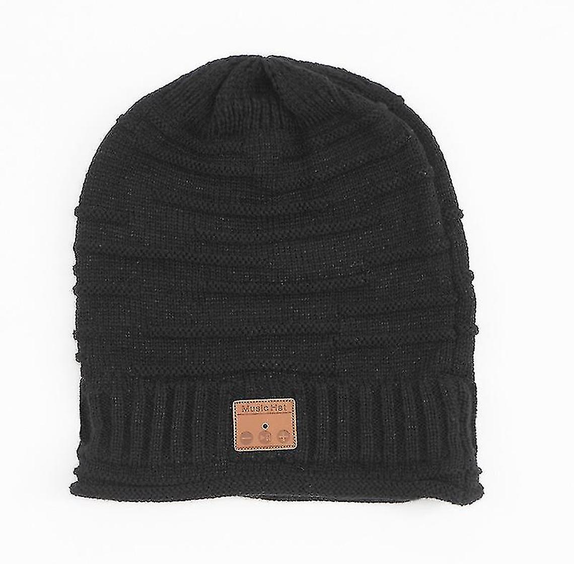 Knitted Hat Wireless Bluetooth V5.0 Call Stereo Music Hat