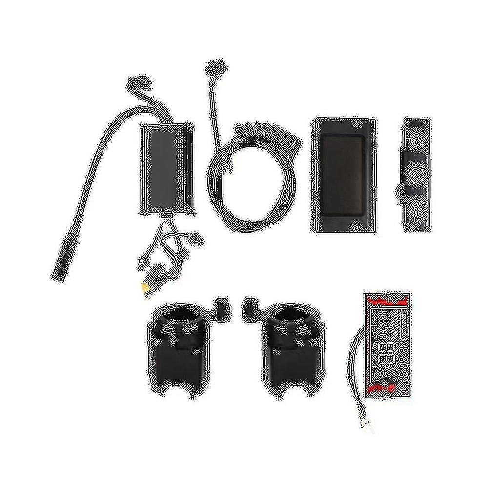 For 8 Inch Dashboard Controller+motherboard Display+led Light Handle Kit Electric