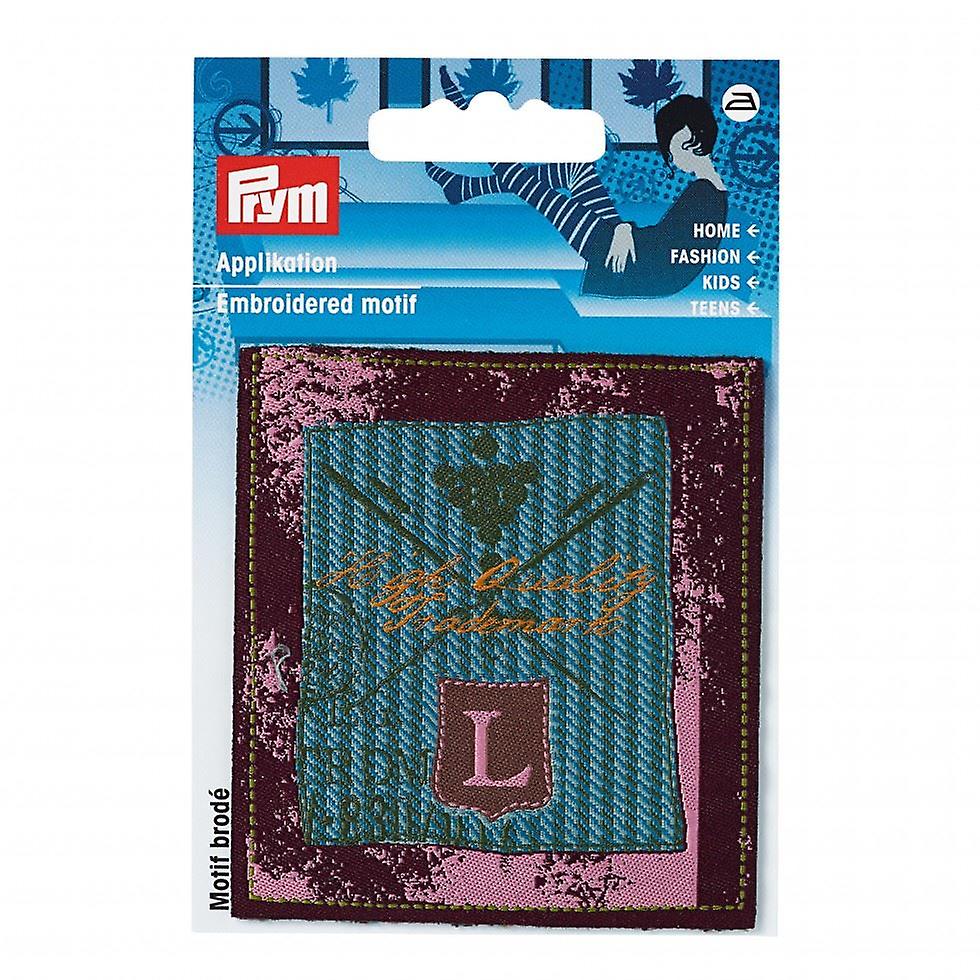 Prym Patch Motif Label L - each