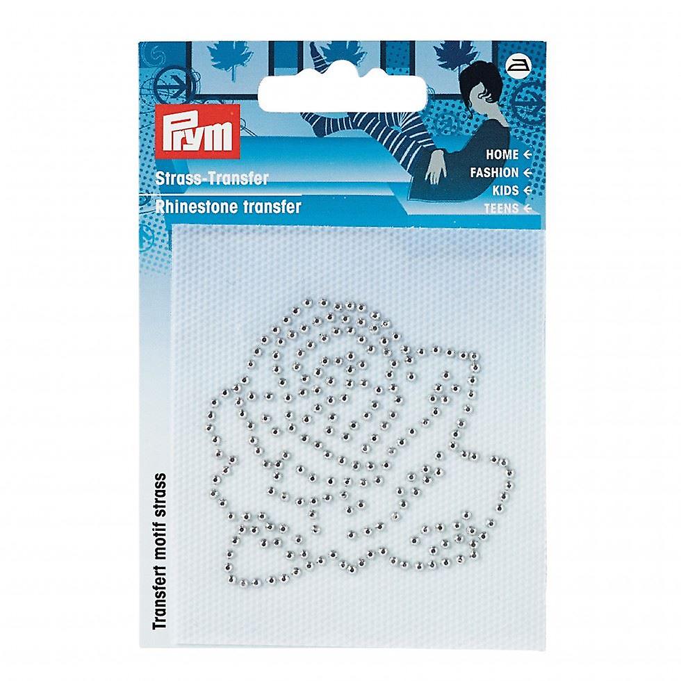 Prym Patch Motif Rhinestone Rose - each
