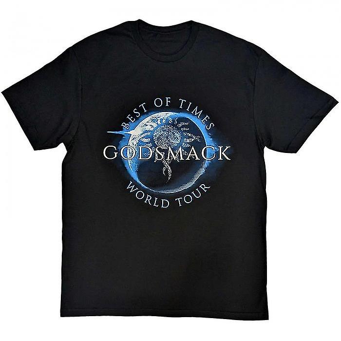 Godsmack Unisex Adult Lighting Up The Sky World Tour T-Shirt