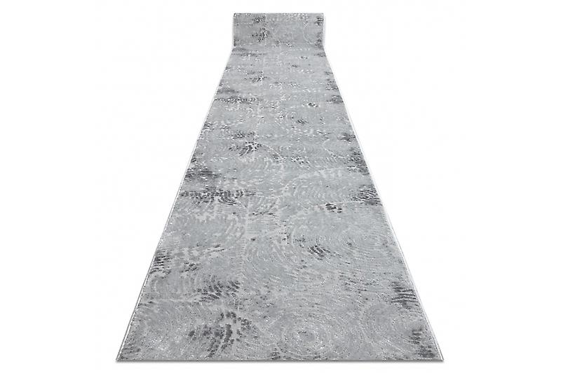 Runner Structural MEFE 8725 two levels of fleece grey 100 cm