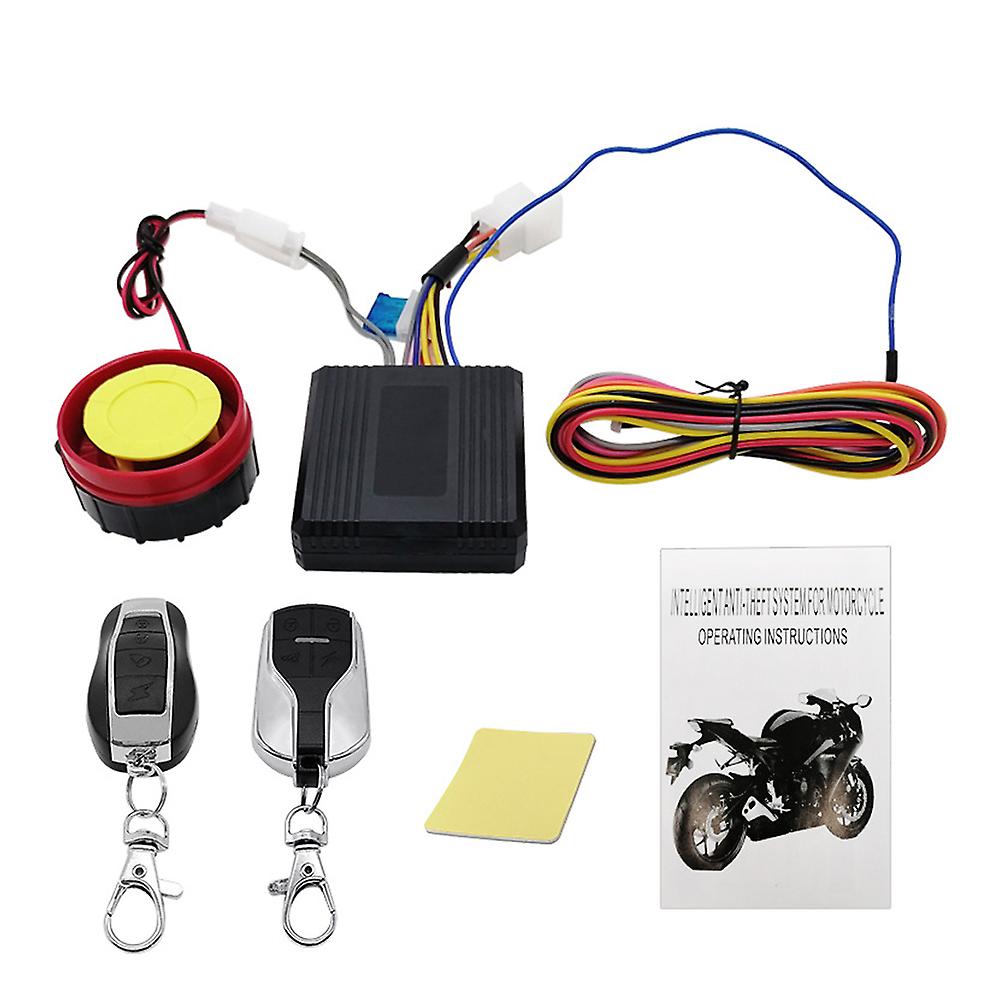 Motorcycle Antitheft Alarms System Wireless Remote Engine Starter Stop