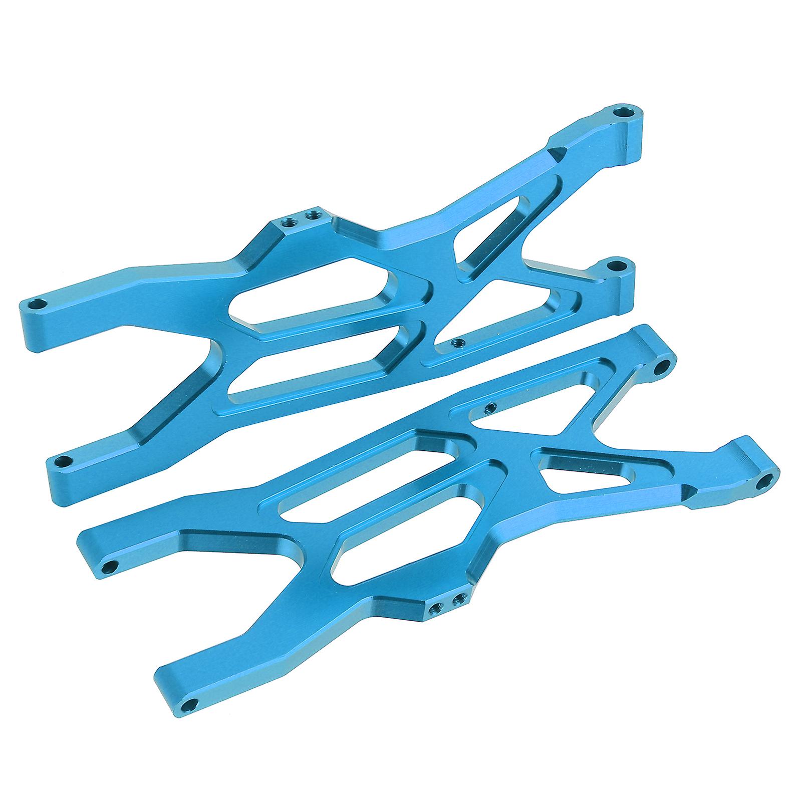 1 paio di parti accessorie del forcellone inferiore posteriore in lega di alluminio adatte per ARRMA 1/10 RC CarBlue