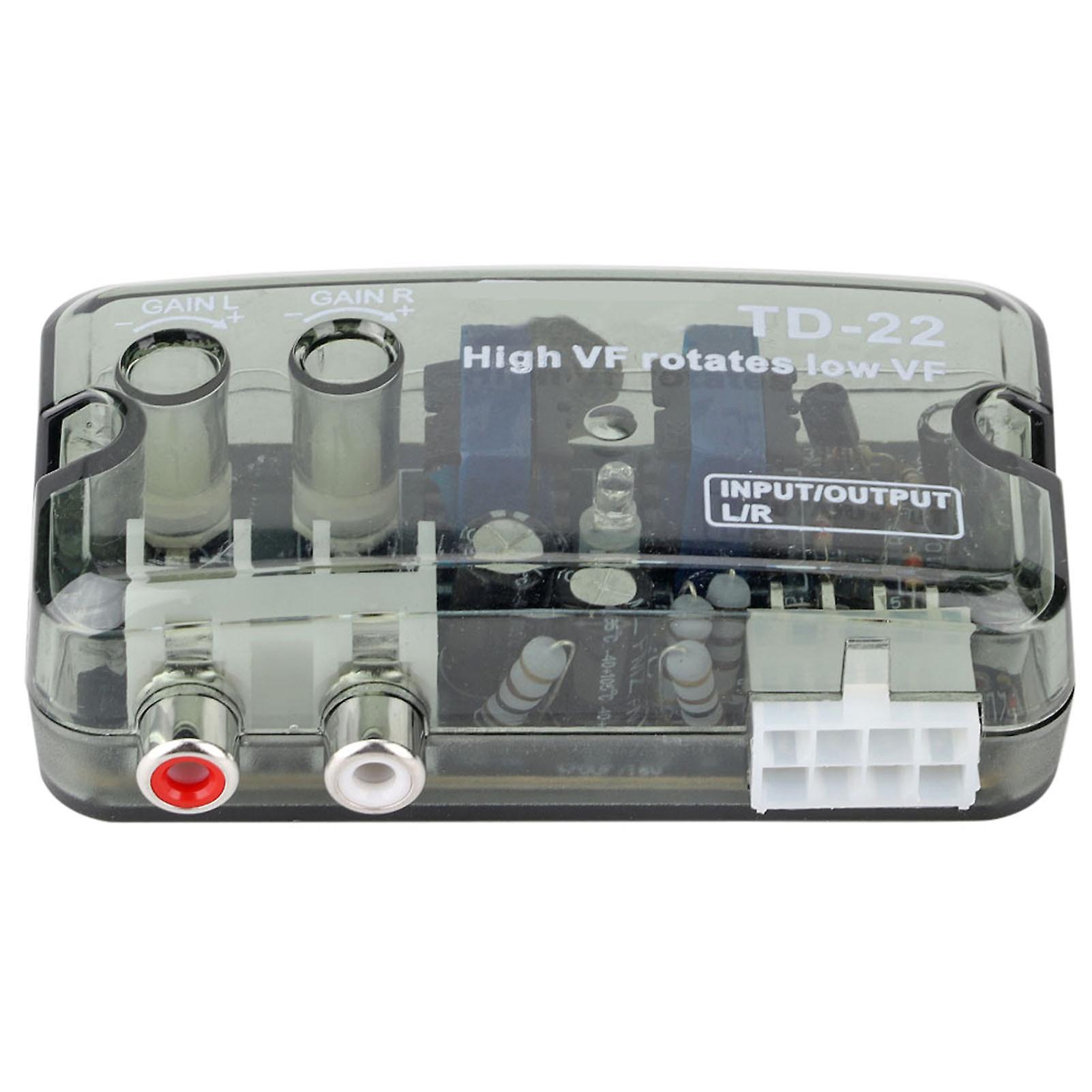 Car Audio High to Low Frequency Converter with Control Wire, ABS, 95g