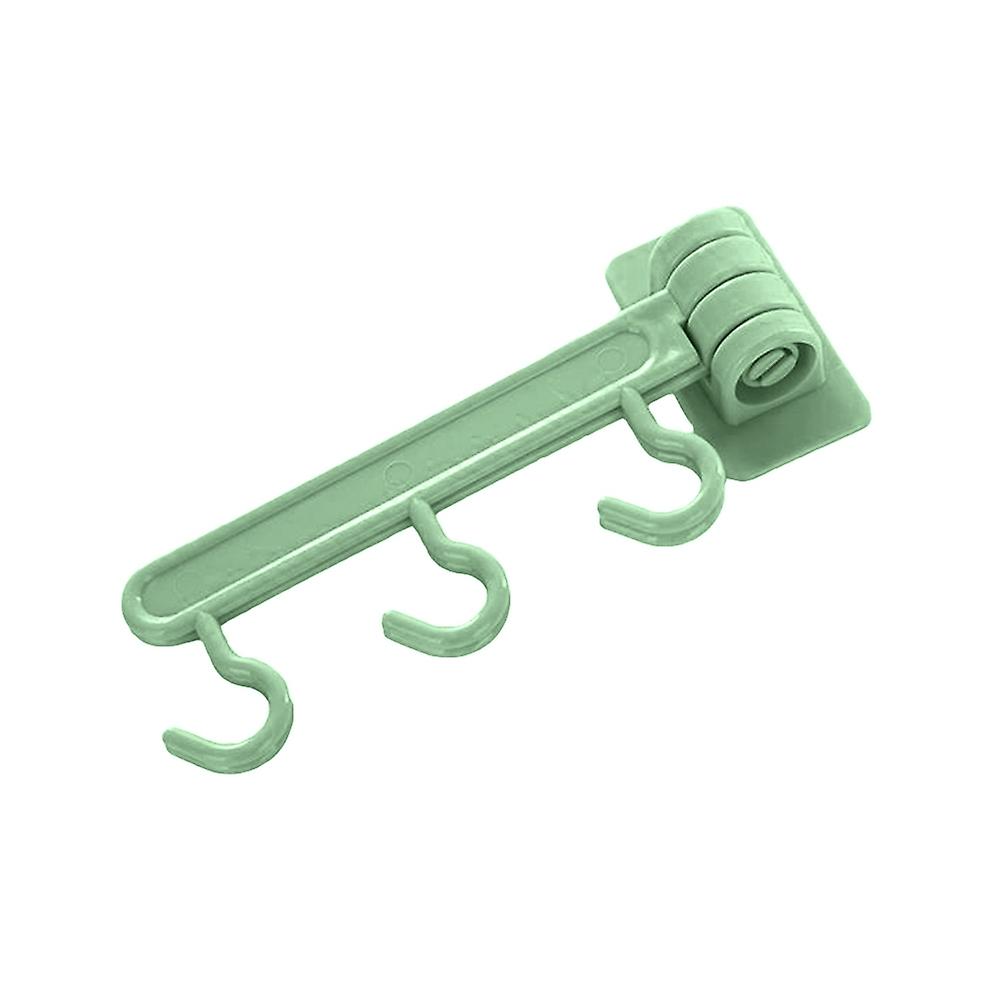 Rotatable Adhesive Wall Hooks Hanger Towel Rack Kitchen Bathroom Bedroom