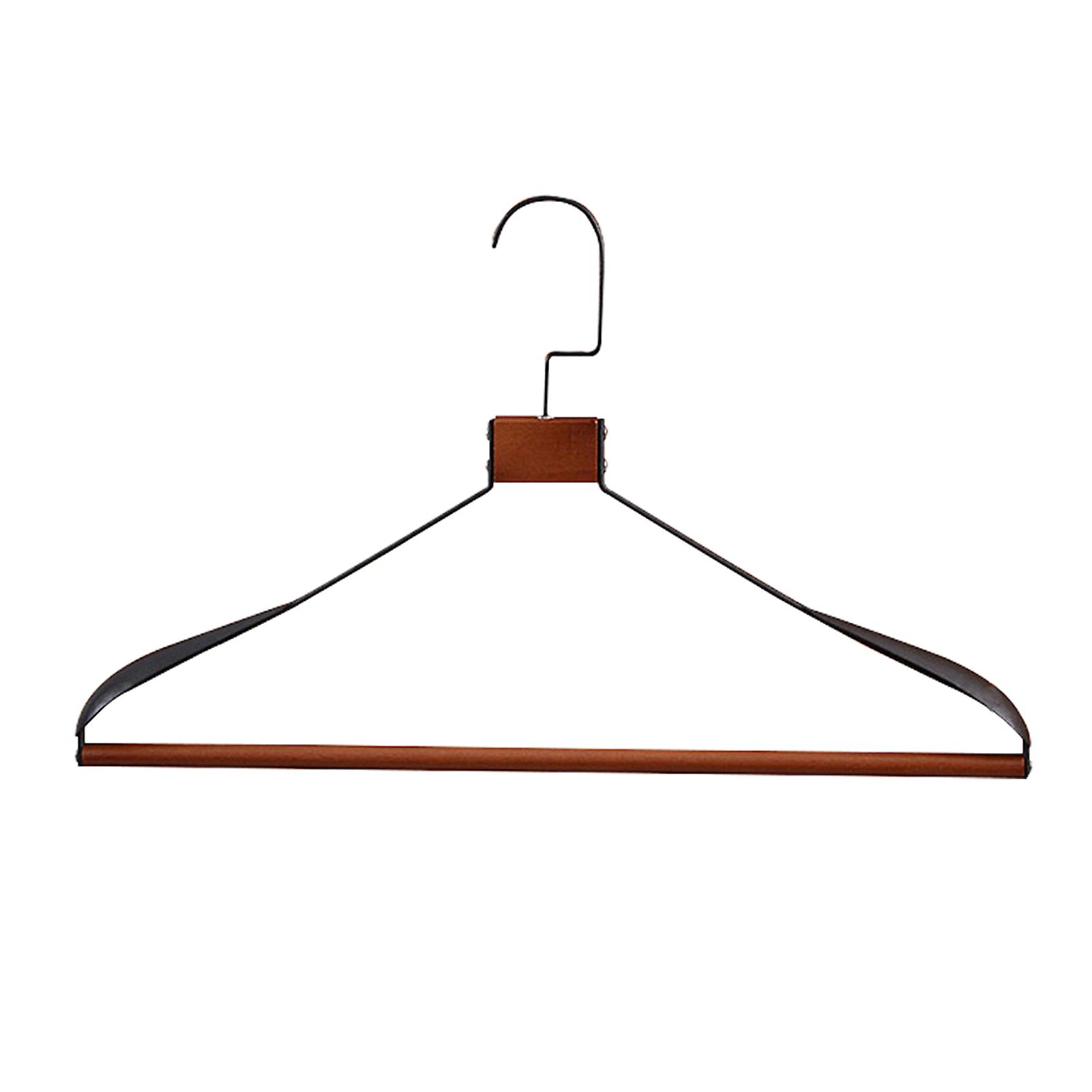 Durable Wooden Coat Hangers Thicked Materials for Balcony
