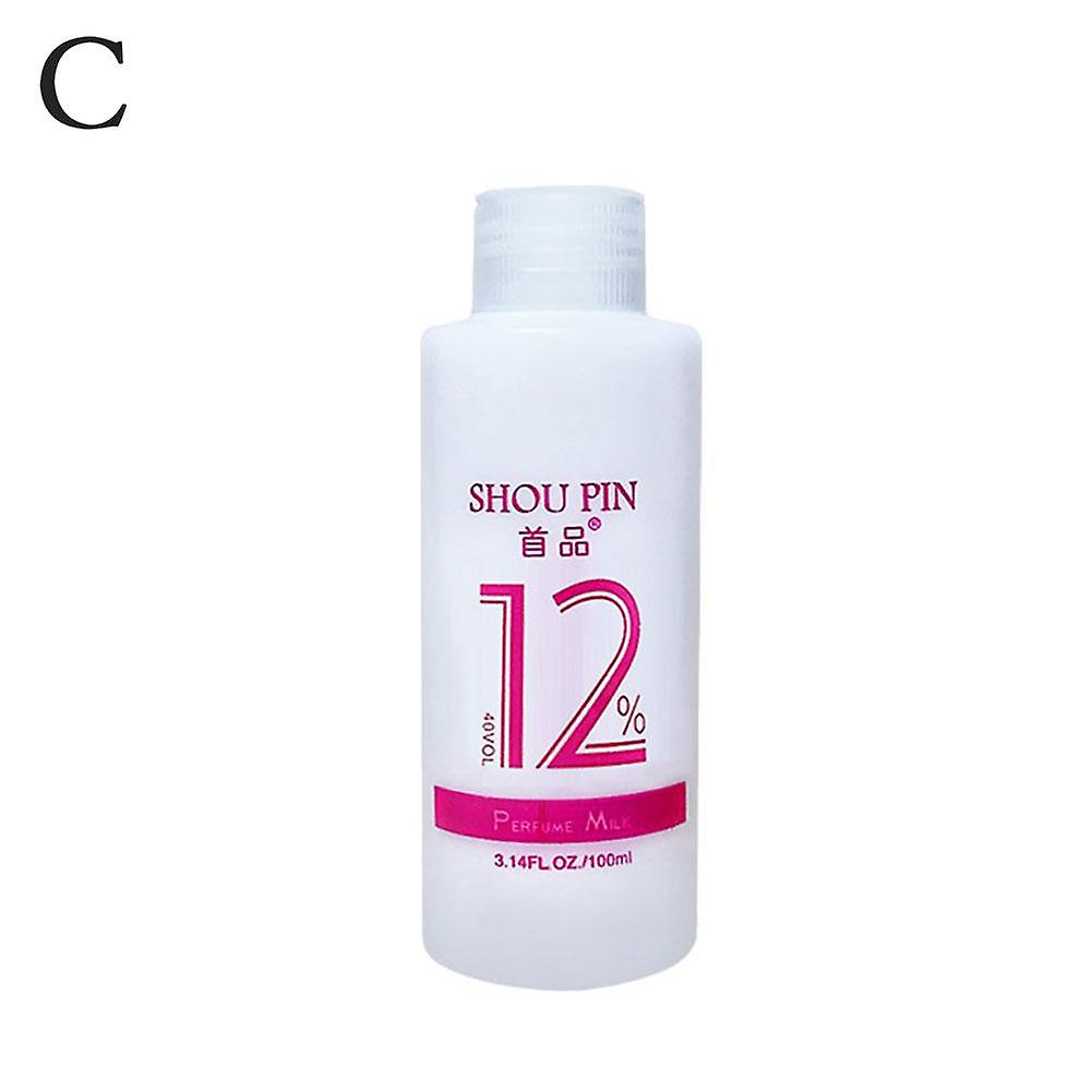White Hair Developer 100ml Hydrogen Peroxide Cream for Vibrant Long Lasting Hair Color Even Coverage