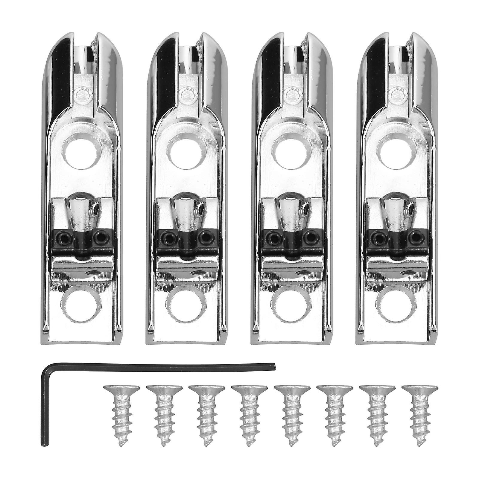 Electric Guitar Bridge 3 Hole Adjustable Elegant Replacement Instrument Accessories