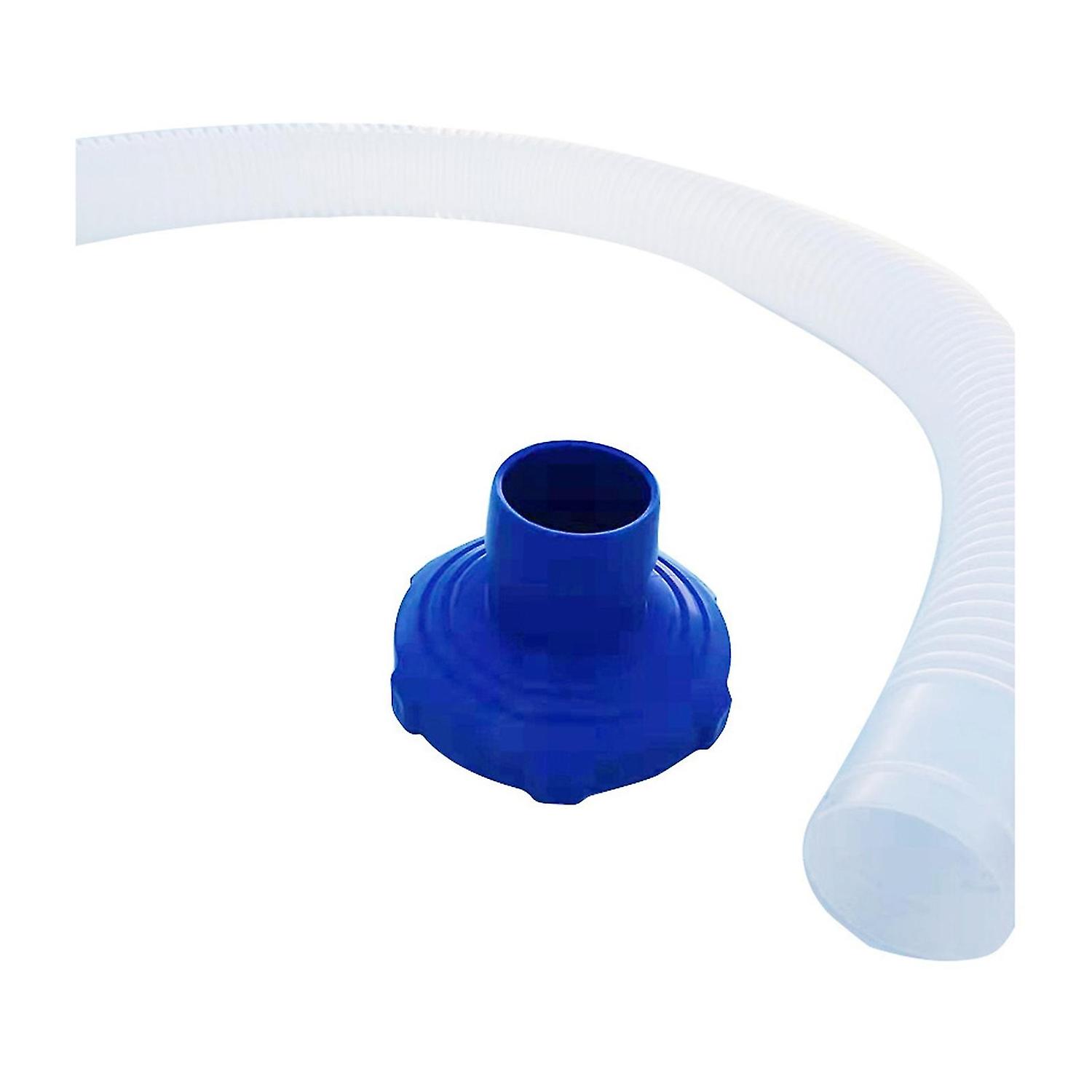 1 Set Pool Skimmer Hose Universal Ground Pool Purifier Pipe with Adapter Replacement Cleani
