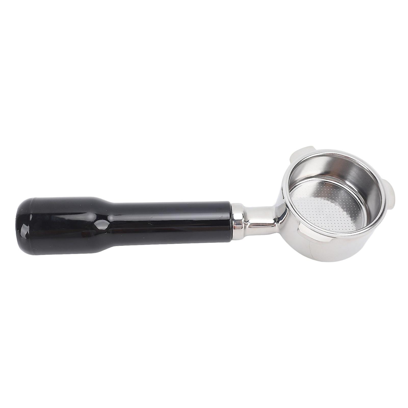 Bottomless Portafilter 51mm 3 Ears Stainless Steel Coffee Portafilter for 6001 5403 KF5400 Black