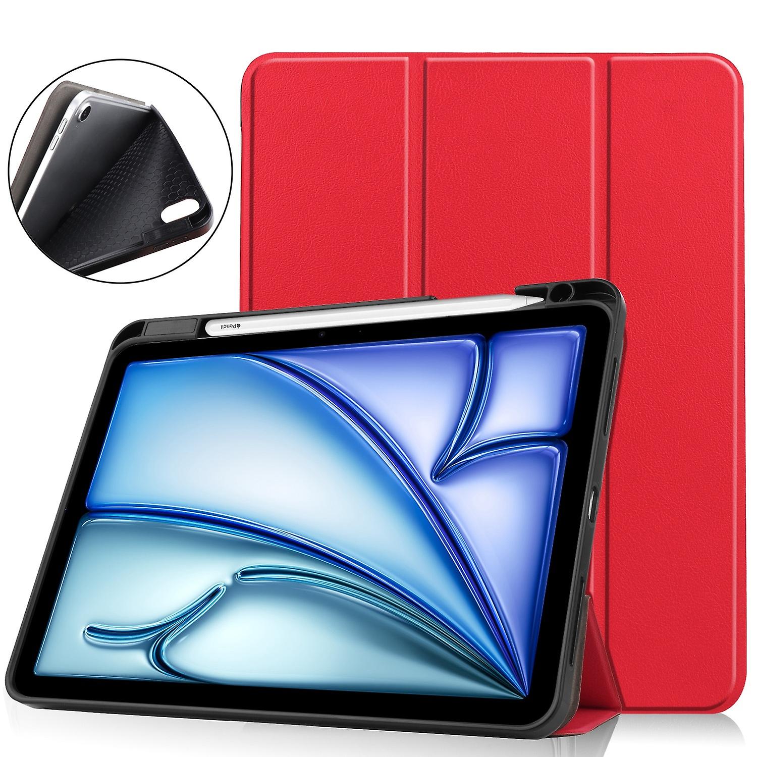 Smart Leather Tablet Case For iPad Air 11 2024
