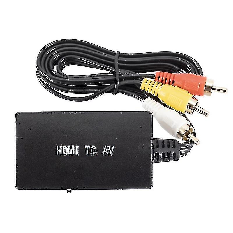 New 2023 Hdmi To Av Converter Adapter Hdmi To Av High Definition Video Converter