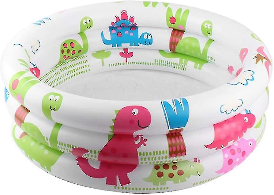 Cartoon Pattern Kid's Inflatable Pool Inflatable Bathtub Baby Round Pool Ball Pool Inflatable Pool Water Toys Kids