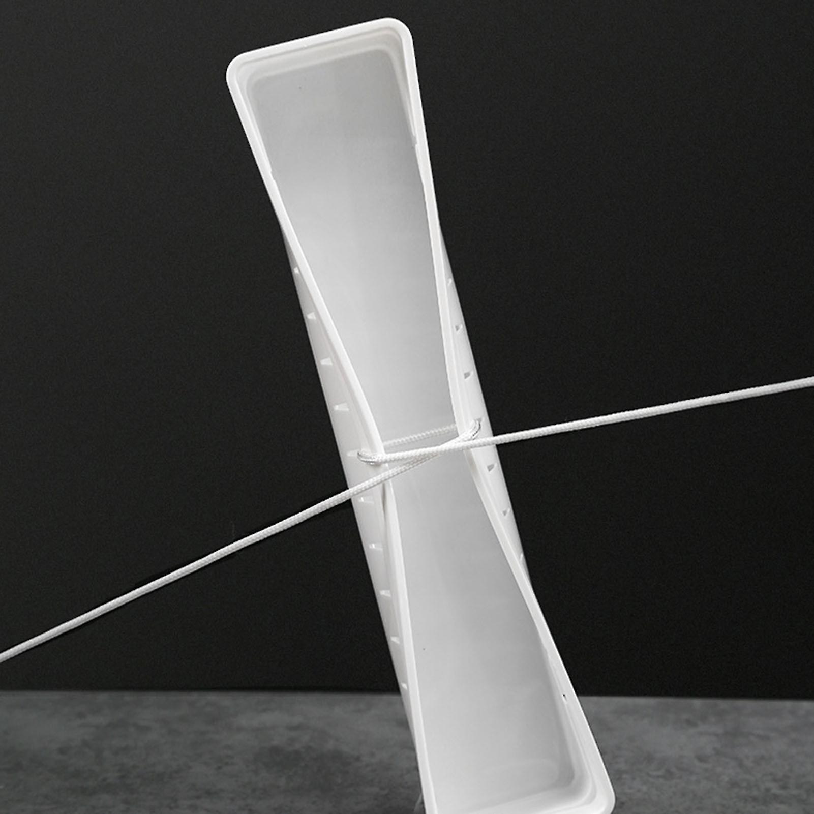 Desk Storage Box Transparent PP Versatile Compartmented Plastic Organizer for Tableware Stationery 