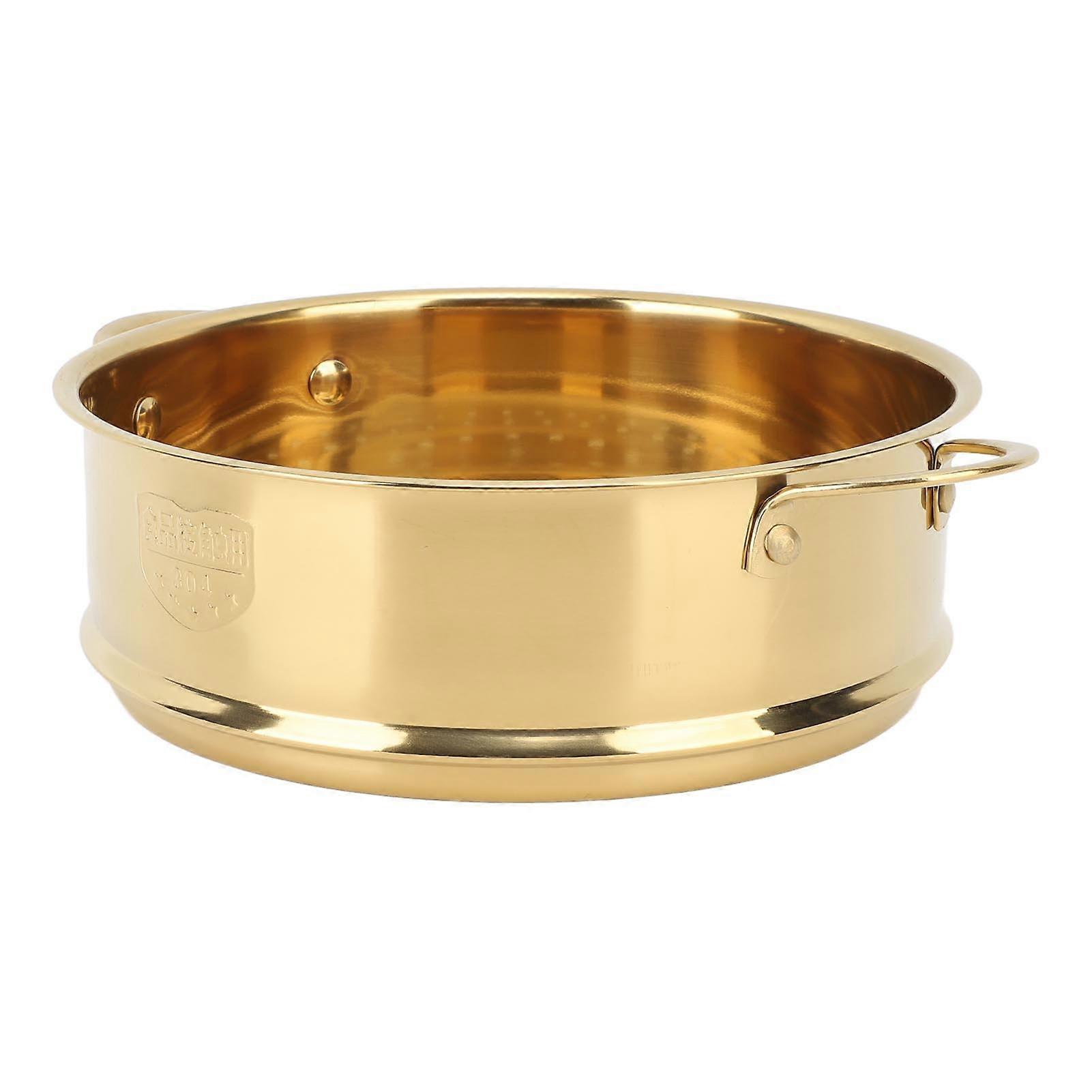 Stoomrooster Double Ear 304 RVS 19,3x6,5cm mand