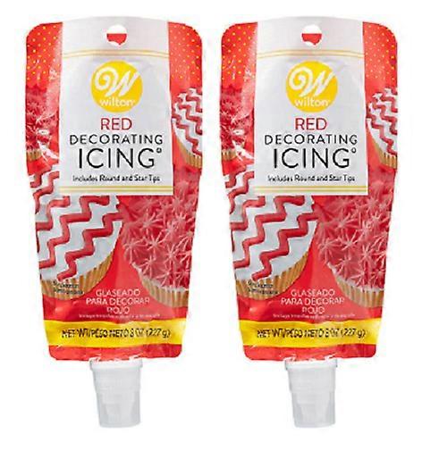Wilton Decorating Icing Red 2 Pack