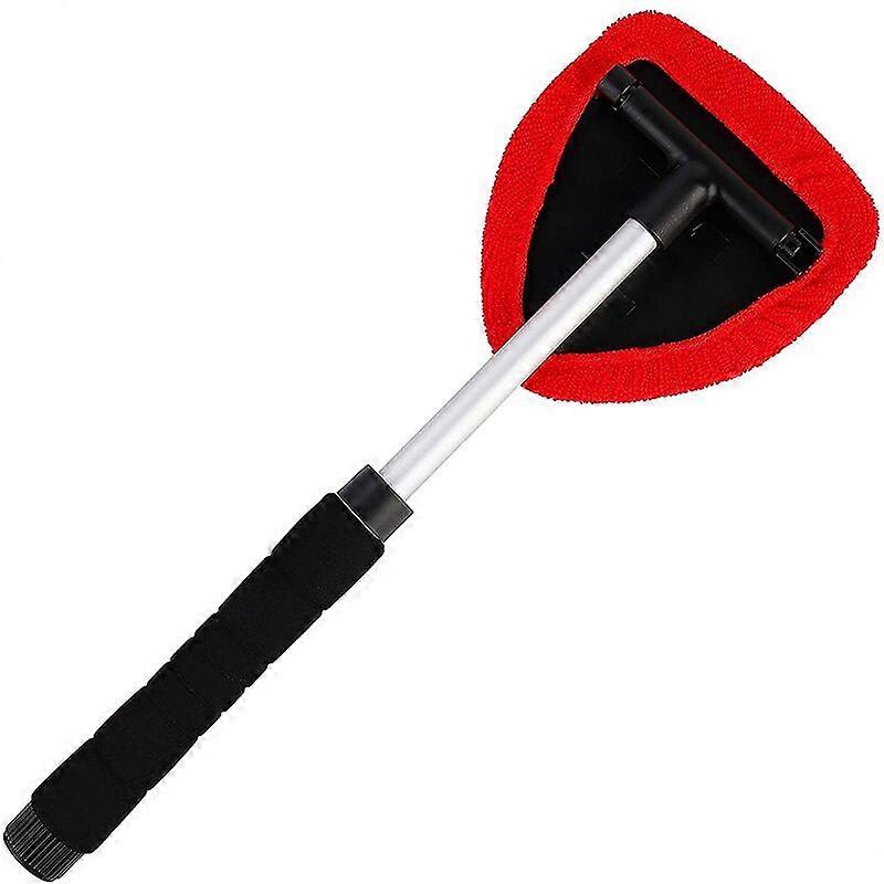 Car Cleaning Brush, Windshield Cleaning Brush Microfiber Extendable Window Brush -
