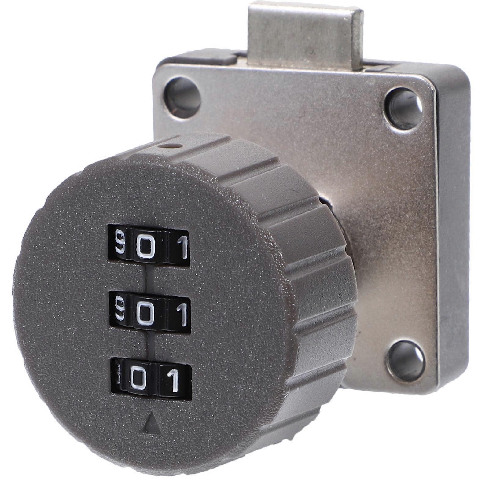 Combination Lock 3-digit Baby Proof File Cabinet Lock Desk Drawer Lock