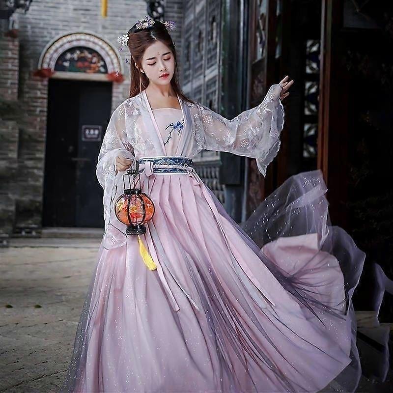 Nuovo 2022 Hanfu Suit Female Flower God Fu Canghai Fu Vita Gonna