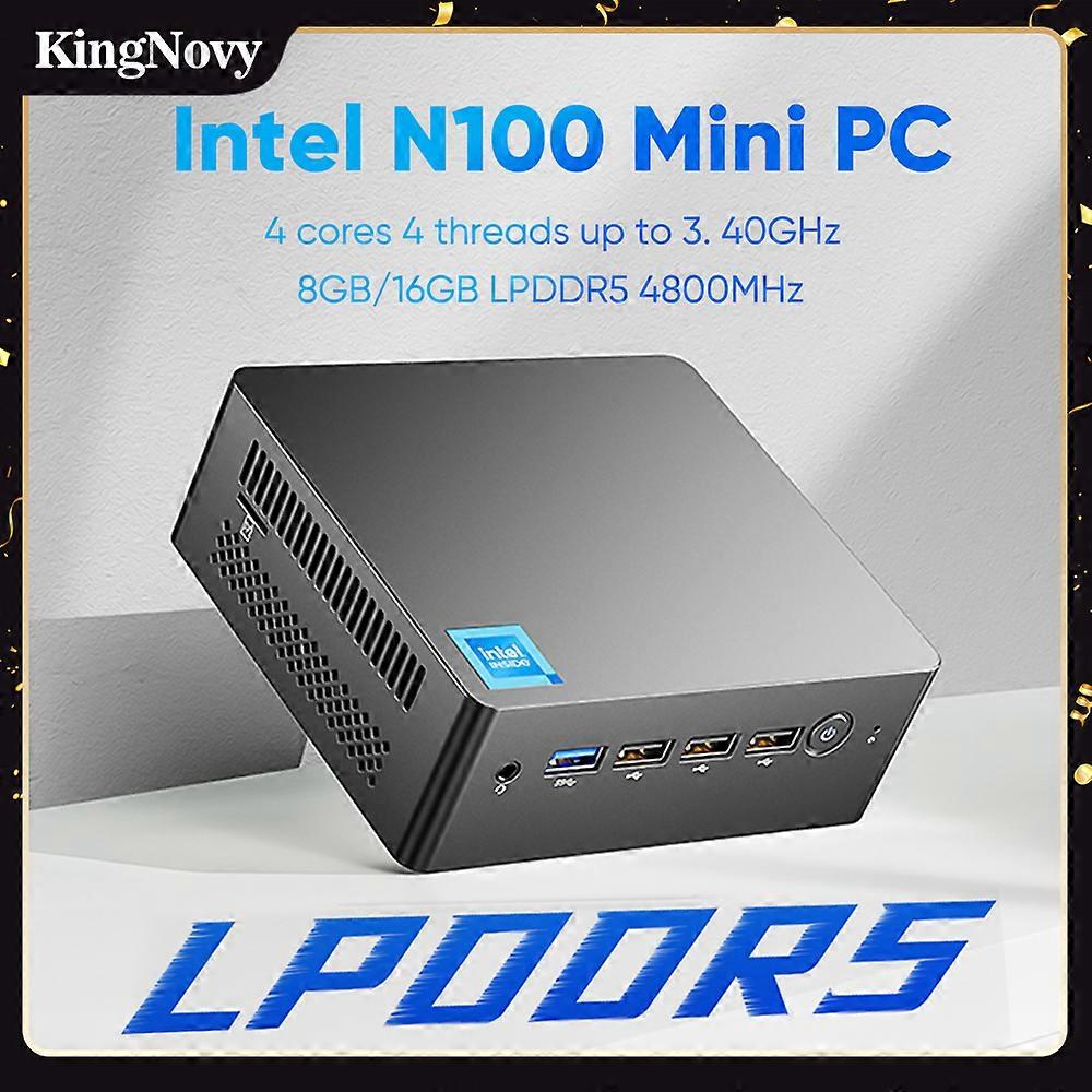 Mini-PC der 12. Generation Pfsense Firewall Router Intel N100 Quad Core Lpddr5 8/16 GB 4800 Hz Windows 11 Dual Rj45 Lan Gaming-Computer