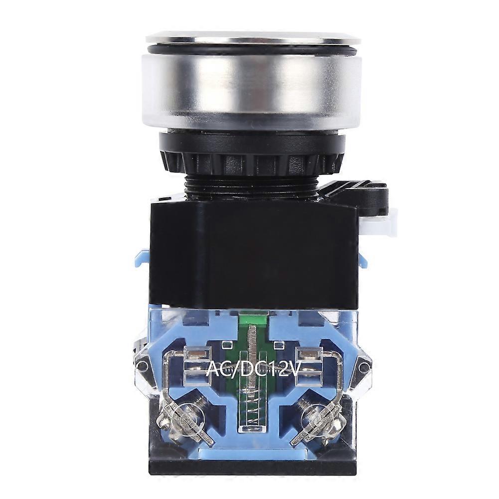 Gq38 Ac/dc12v Engineering Plastic Pushbutton Switch Without Light Control Components 30mmreset