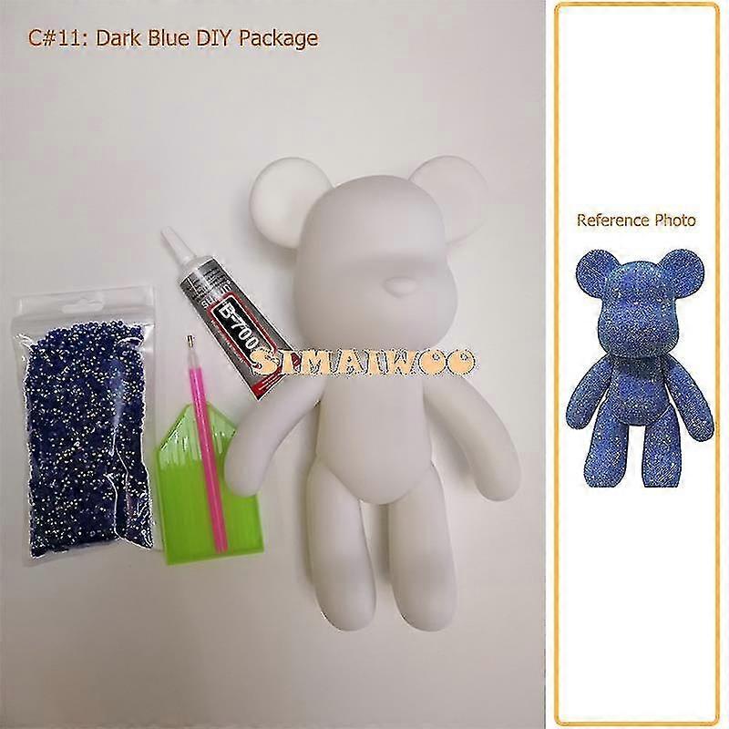 Jianghuo חדש 5D DIY יהלום Paining מתנת חג המולד בובת דוב קריסטל רקמת פסיפס אבן נוצצת מקדחה מלאה מתנה לילדה ילד עיצוב הבית