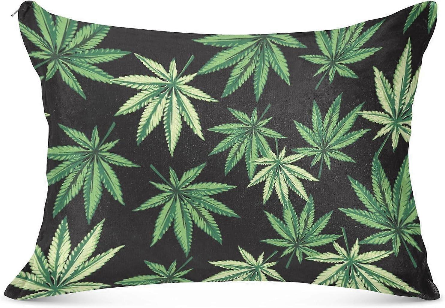 Fronha com zíper esquerdo Capa de travesseiro de corpo macio com zíper Capa de travesseiro de tamanho padrão para sofás de cama Sala de estar 20x26in