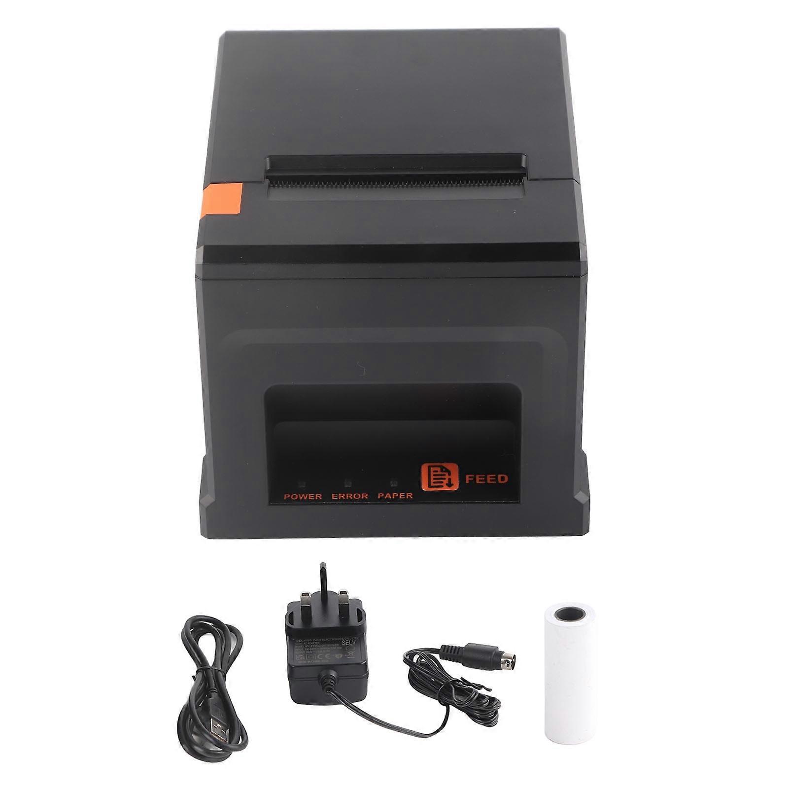 Thermal POS Printer USB Ethernet Interface 80mm USB Thermal Receipt Printer with Auto Cutter 100?240V