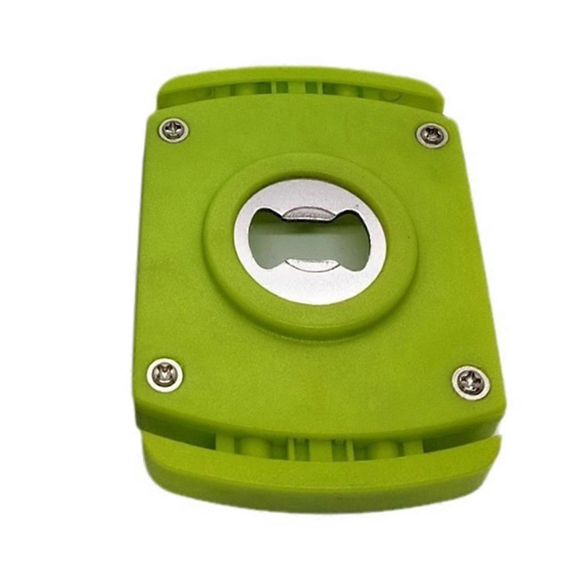 Hand Movement Soda Can Opener, Beer Can Opener,Dual-Purpose Can Opener, Can Top Remover,Green