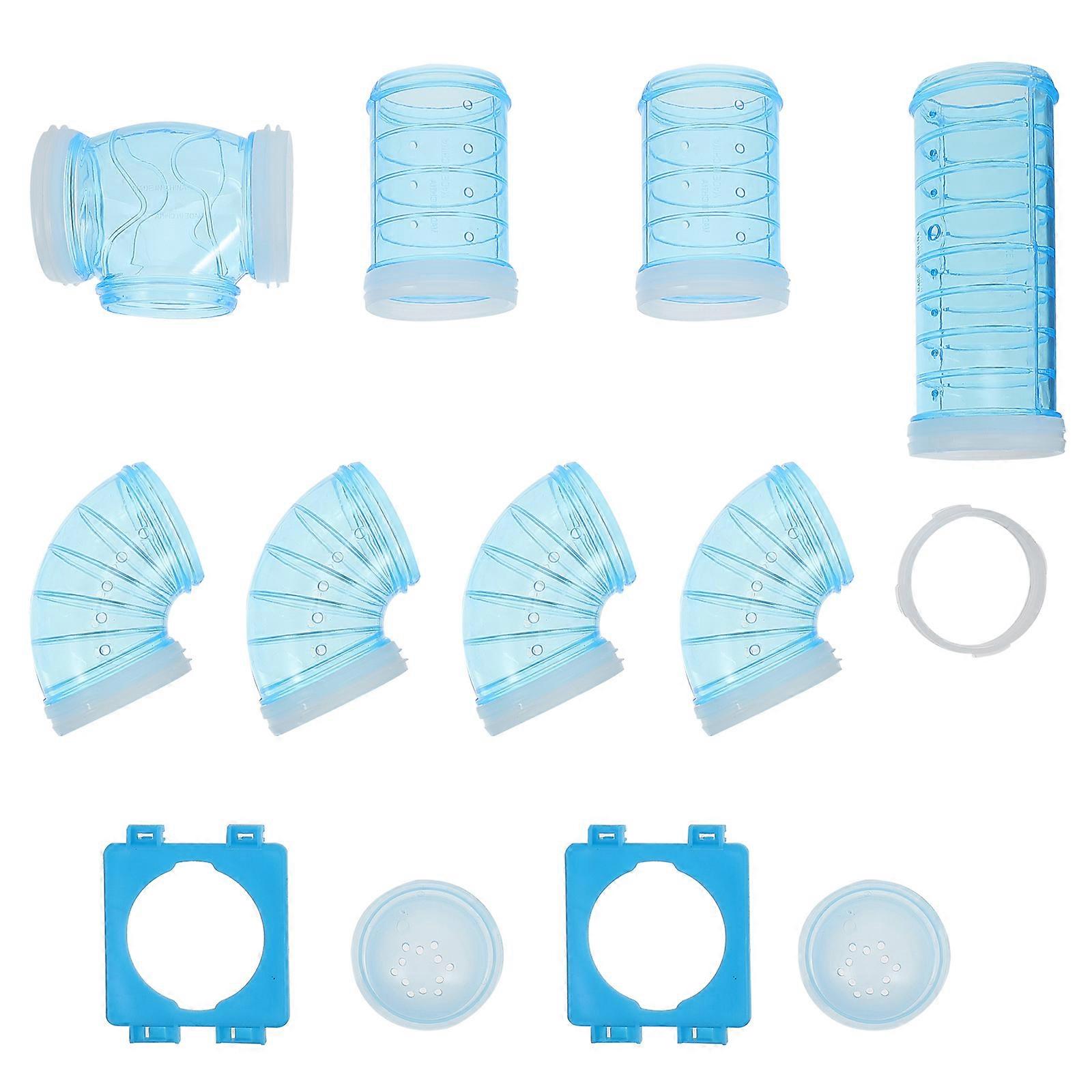 1 Set DIY Hamster Tunnel Plastic Tube Hamster Cage Toy Hamster Toy