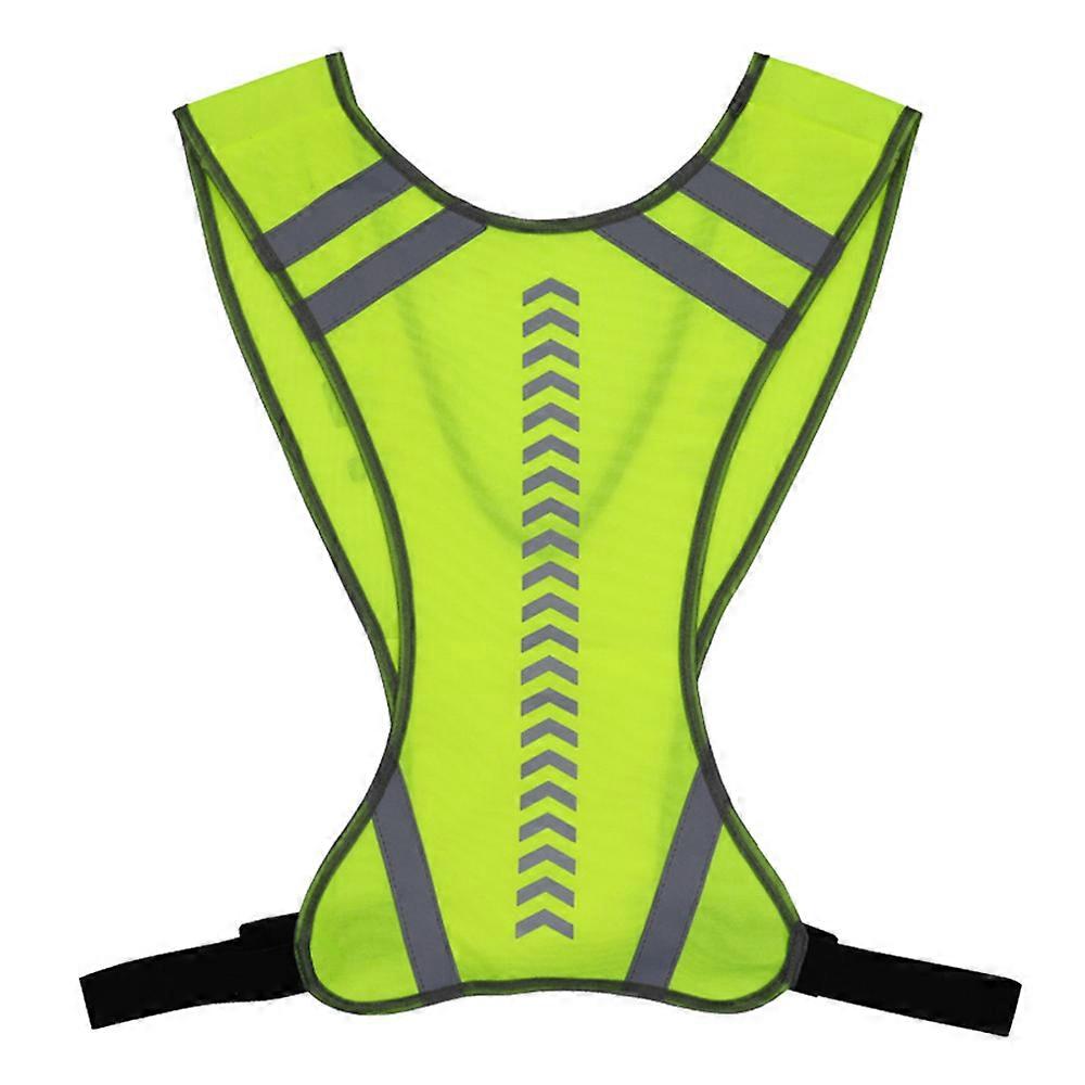 Reflective Running Vest Gear with Pocket for Women Men Kids
