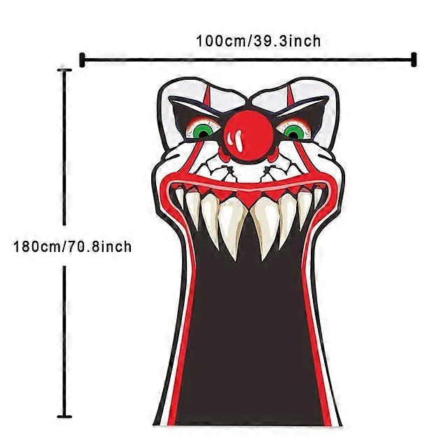 Απόκριες Τρόμου Ατμόσφαιρα Βαμπίρ Banner Φόντο Φεστιβάλ φαντασμάτων Banner Διάταξη Προμήθειες Κλόουν