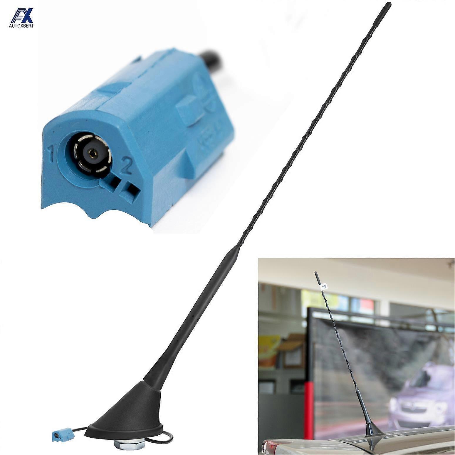 Car Roof Mount Antenna Aerial Base Must Am Fm With Blue Plug For Opel Vauxhall Astra G H Corsa C D E Zafira B Omega C Vectra C