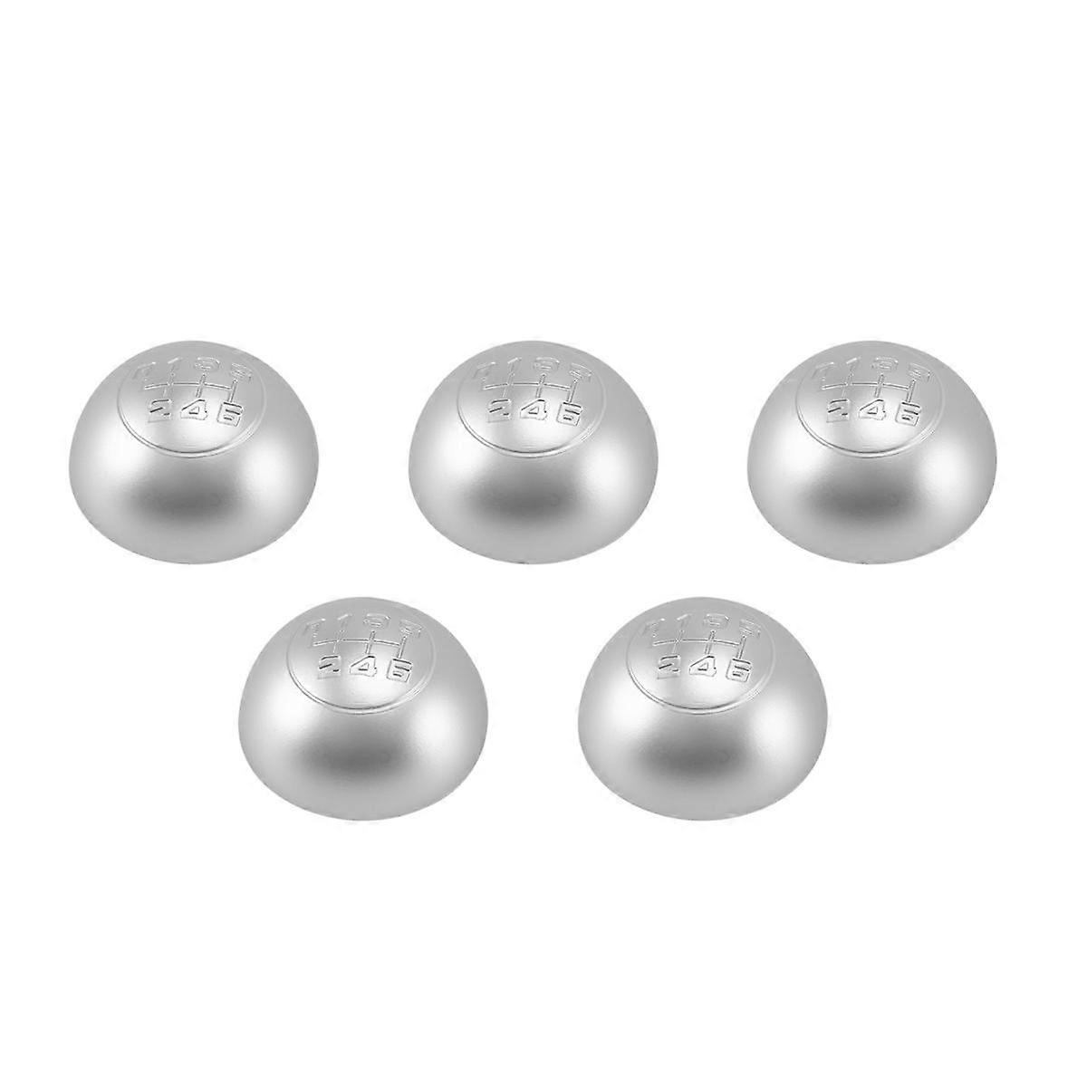 5X 6 Speed Matte Gear Shift Knob Cap Cover Shifter Lever Handball Case Cover for 2010-on 55346345