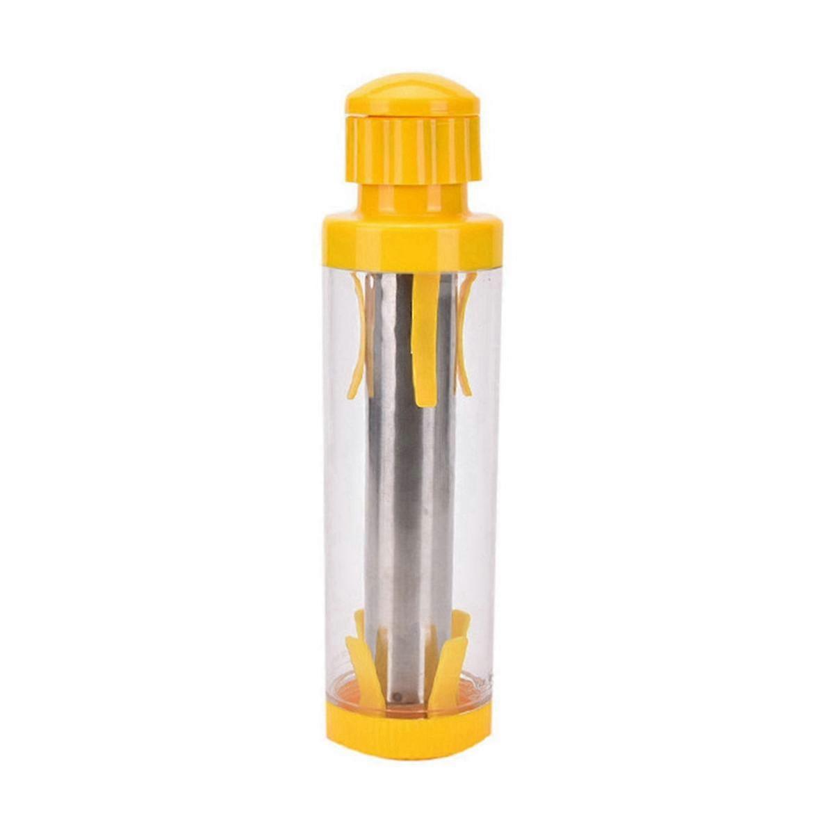 Yellow Deluxe Corn Stripper, Quickly Remove Kernels From the Cob,No Splatters or Mess,Dishwasher Sa
