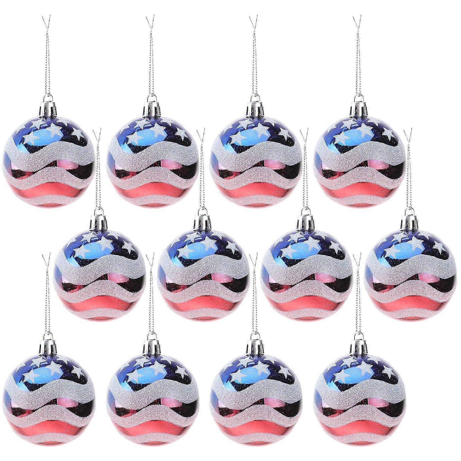 12pcs 6cm Hanging Balls