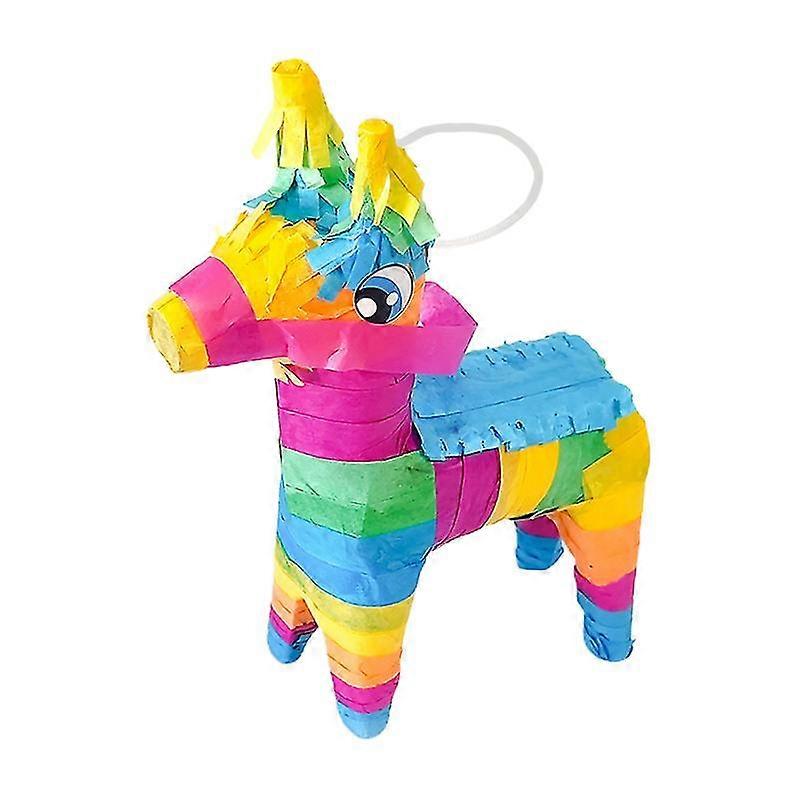 1pc Colorful Pinata Toy Party Toy Party Candy Gift Packaging Prop Pinata Toy