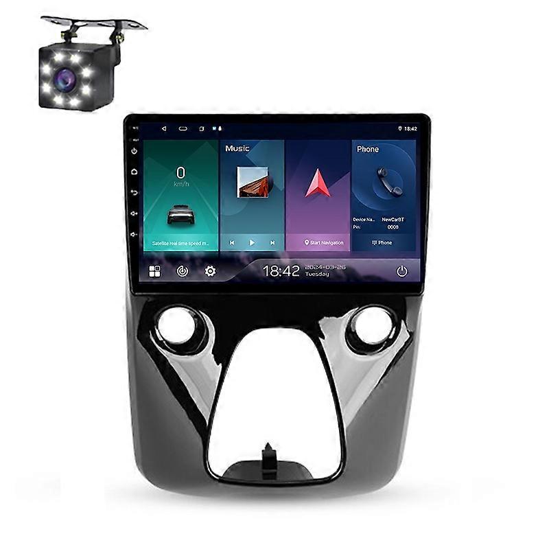 Car Radio Android For Toyota Aygo Peugeot 108 Citroen C1 2016-2020 Auto Multimedia Player GPS