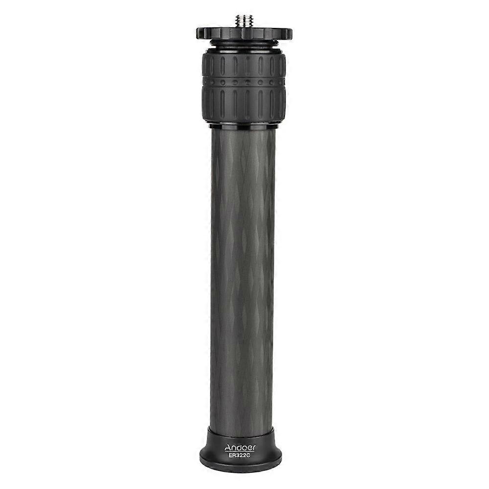 Andoer ER322C 32mm Tube Diameter Carbon Fiber Tripod Extender 2-Section Center Column Extension Tube Compatible with Zhiyun FeiyuTech hohem Handheld G