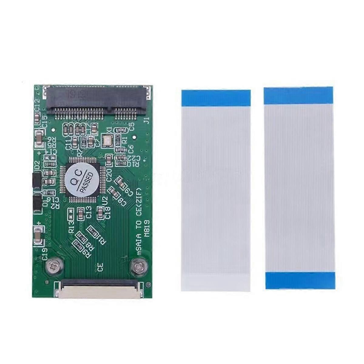 MSATA SSD to ZIF Adapter Mini PCI-E MSATA SSD to 40pin 1.8 Inch Converter Card Transfer Converter C
