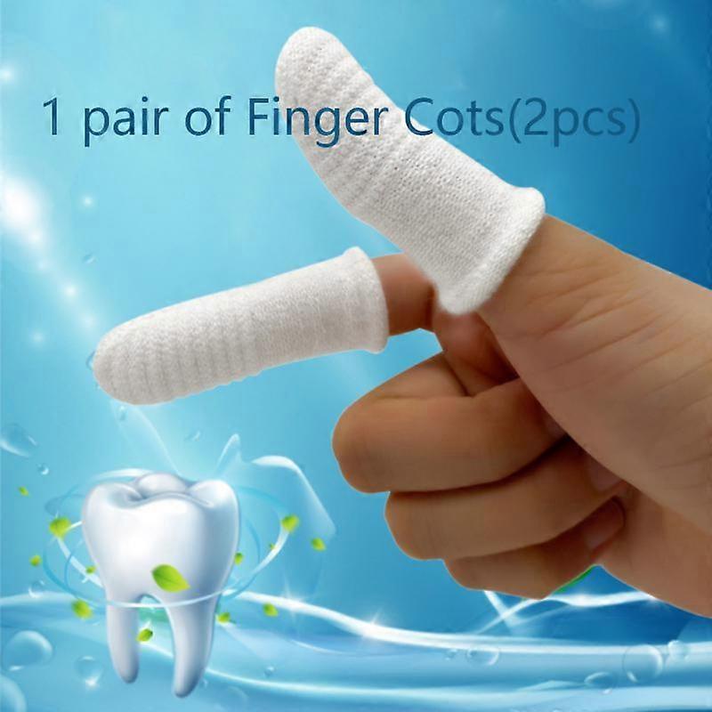 חיות מחמד צחצוח בשתי אצבעות עריסות אצבע שיני גור כלי לניקוי הפה חתלתול אצבע מברשת שיניים טיפול בכלב מחמד