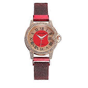 Women Fashion Watch Clock Stainless Steel Casual Dress Wrist Crystal