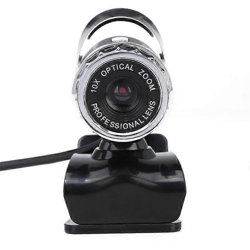 USB 2.0 Web Camera High Clarity Video Webcam with Built-in Microphone for Laptop Computer