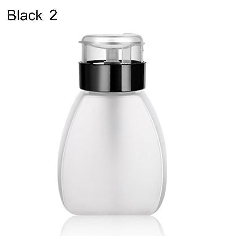 250ml Press Bottle Convenient Leak-proof Plastic Liquid Press Pumping Empty Bottle for Salon KAESI