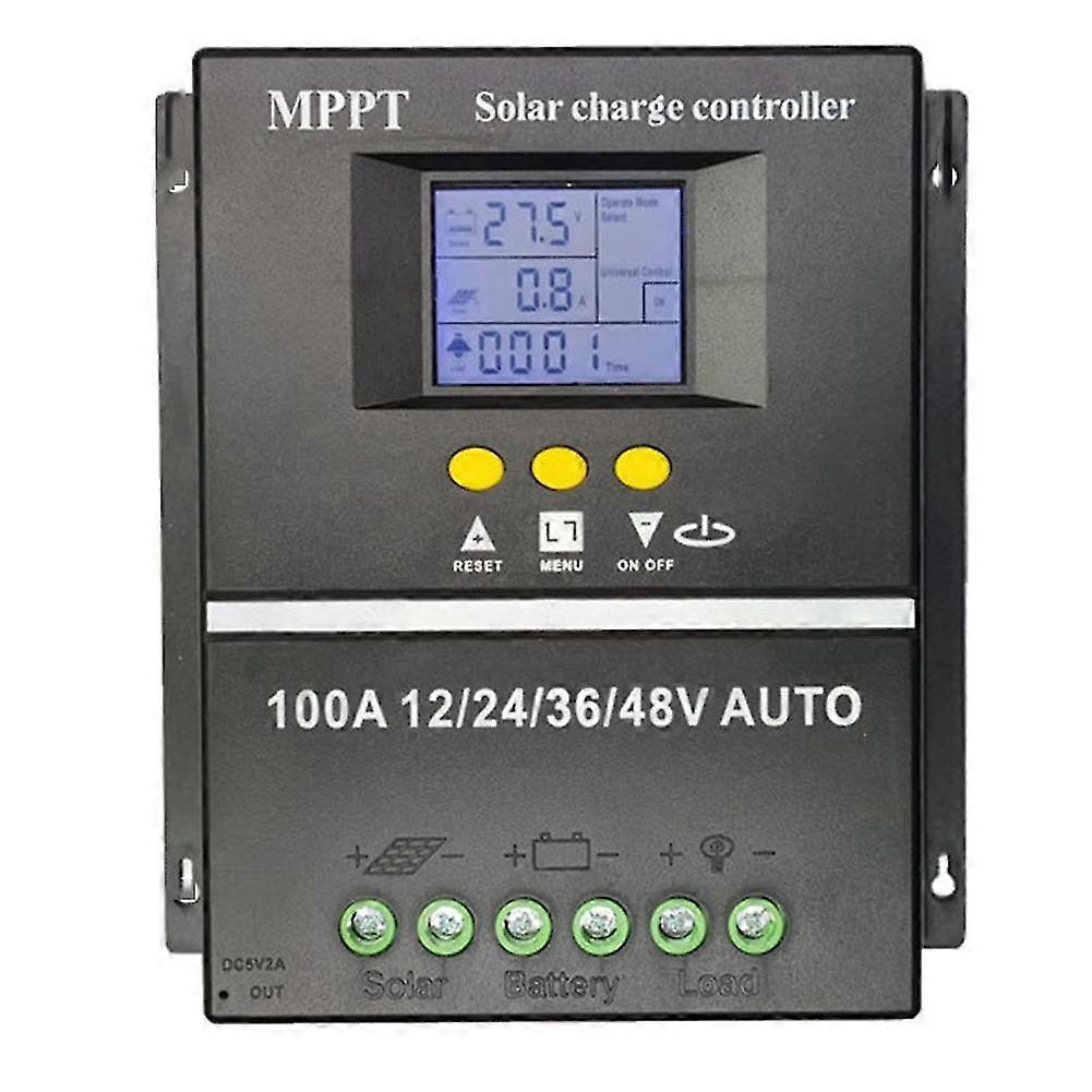 Mppt/pwm Solar Char 12v/24v/36v/48v Auto Solar Pv Charr With Lcd