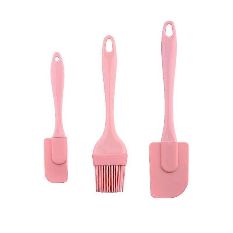 3pcs Spatula Set Non stick Silicone Heat