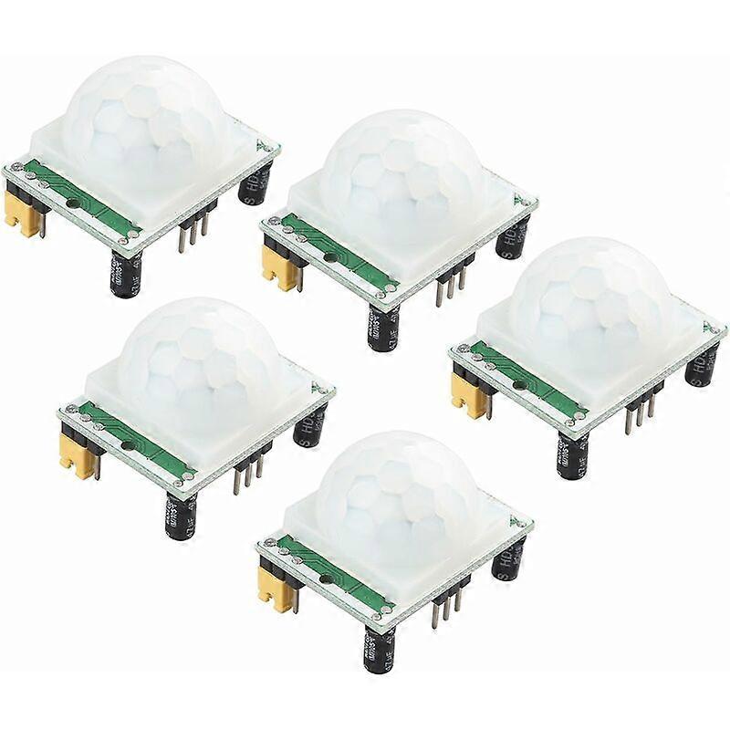 5pcs Human Body Pyroelectric Infrared PIR Motion Detection Sensor Detector Modules